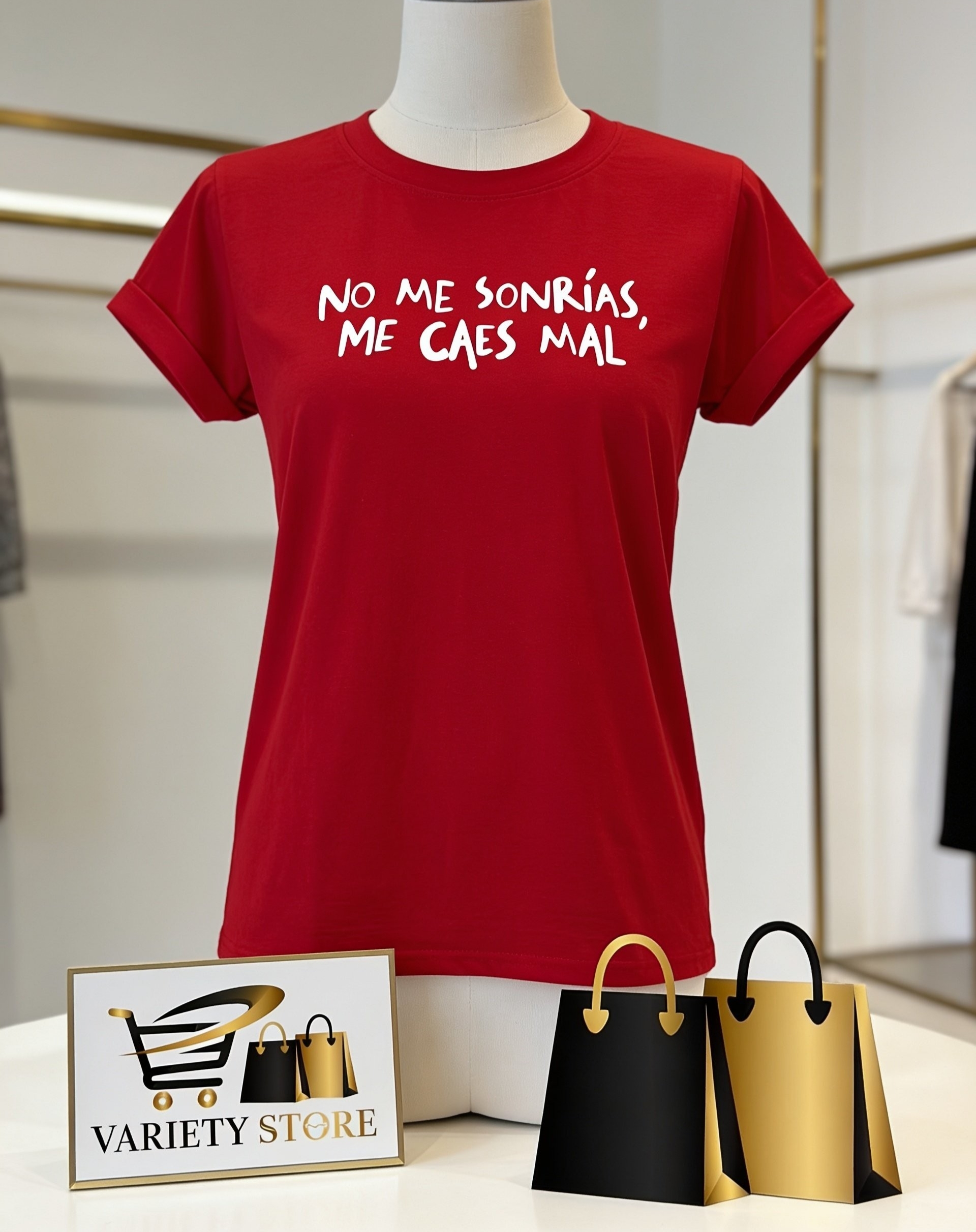 Oversize Rojo intenso